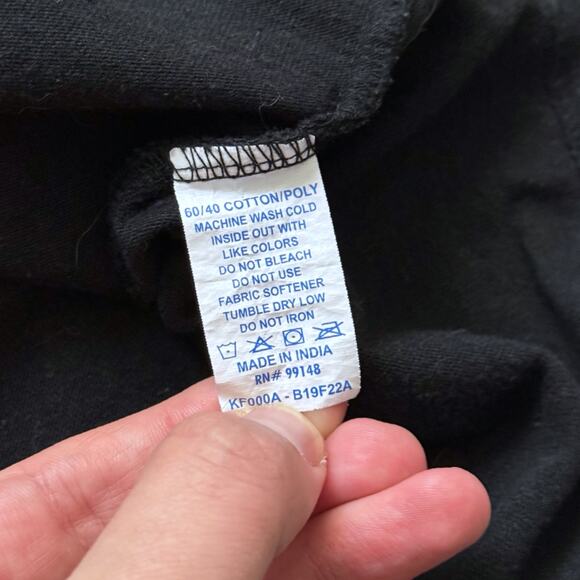 Brisco Brands Retro Los Angeles Muscle Car Graphic Tee SS Black Size Large GUC - Picture 5 of 6